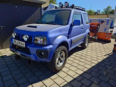 Second-hand Suzuki Jimny 86 CP (63 kW) 2018 Cool khaki pearl metallic SUV