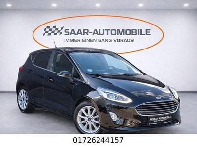 Gebraucht Ford Fiesta Titanium 101 PS (74 kW) 2018 Schwarz Kleinwagen