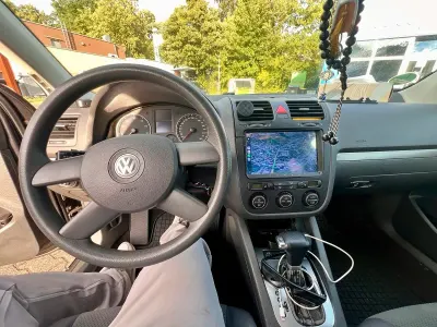 Gebraucht VW Golf V 2006 Schwarz Kleinwagen
