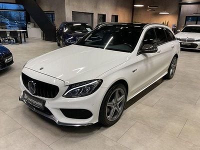 Gebraucht Mercedes C400 AMG line 333 PS (244 kW) 2017 Polarweiss Kombi