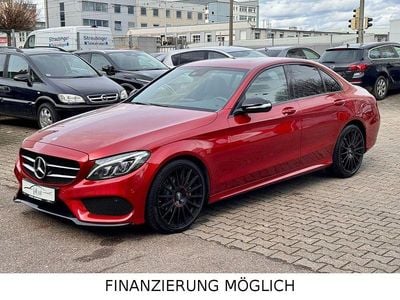 Gebraucht Mercedes C220 AMG line 170 PS (125 kW) 2014 Rot Limousine