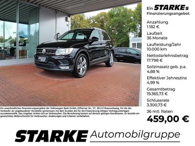 Silber Gebraucht 2017 VW Tiguan Sound SUV | 18.440 € (Fairer Preis)