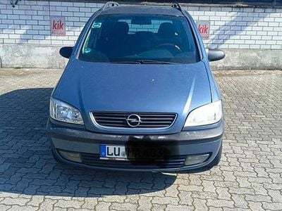 Gebraucht Opel Zafira 116 PS (85 kW) 1999 Blau Van / Kleinbus