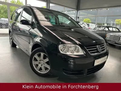 Gebraucht VW Touran Trendline 140 PS (102 kW) 2006 Schwarz Van / Kleinbus