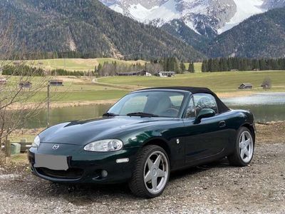 gebraucht Mazda MX5 1.6i 16V NB British Racing Green Vollleder beige