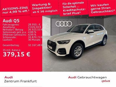 Gebraucht Audi Q5 Ambiente 204 PS (150 kW) 2022 Ibisweiß SUV