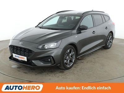 Grau Gebraucht 2019 Ford Focus ST-Line Kombi | 14.720 € (Teuer)