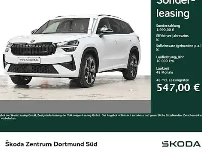 Neu Skoda Kodiaq RS 265 PS (194 kW) 2026 Schwarz SUV
