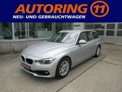 Gebraucht BMW 318 Advantage 150 PS (110 kW) 2017 Glaciersilber met. Kombi