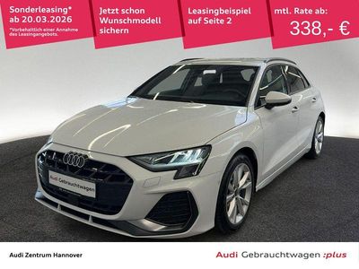 Gebraucht Audi A3 S-Line 150 PS (110 kW) 2024 2y gletscherweiß metallic (metallic) Limousine