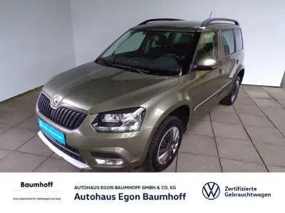 Usata Skoda Yeti Active 110 CV (80 kW) 2016 Verde SUV
