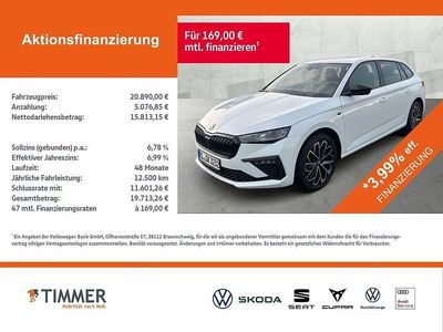 Gebraucht Skoda Scala Tour 95 PS (69 kW) 2025 Moon weiss metallic Kleinwagen
