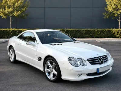 Gebraucht Mercedes SL350 245 PS (180 kW) 2006 Weiß Cabrio