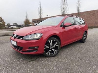 Rot Gebraucht 2015 VW Golf VII GTD Kombi | 8.600 € (Guter Preis)