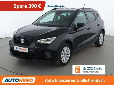 Gebraucht Seat Arona Style 110 PS (80 kW) 2021 Schwarz SUV