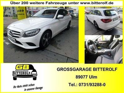 Gebraucht Mercedes C200 Avantgarde 160 PS (117 kW) 2020 Weiß Limousine