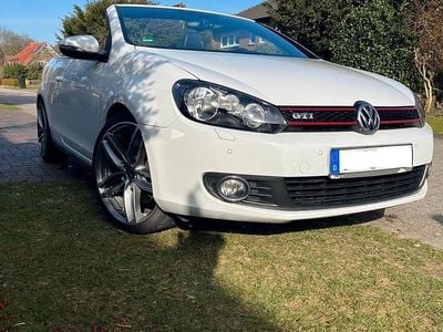 Usata VW Golf Cabriolet Basis 160 CV (117 kW) 2012 Bianco Cabrio