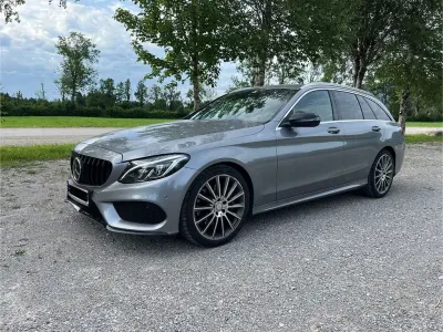Gebraucht Mercedes C250 AMG line 204 PS (150 kW) 2015 Silber Limousine