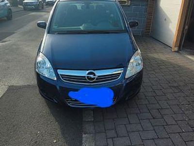 Gebraucht Opel Zafira 140 PS (102 kW) 2008 Blau Van / Kleinbus