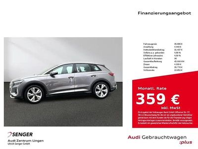 Second-hand Audi Q4 e-tron 150 kW (204 CP) 2023 Gri SUV