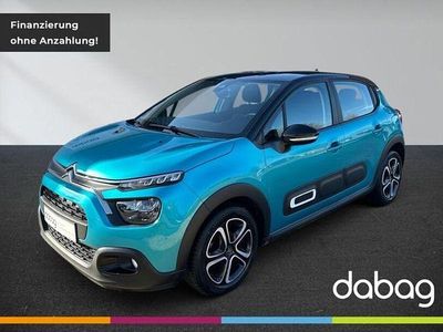 Gebraucht Citroën C3 Feel 83 PS (61 kW) 2021 Blau Kleinwagen