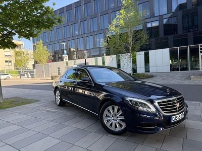 Second-hand Mercedes S500 455 CP (334 kW) 2014 Albastru Berlinǎ