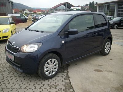 Gebraucht Skoda Citigo Comfort 60 PS (44 kW) 2016 Blau metallic Kleinwagen