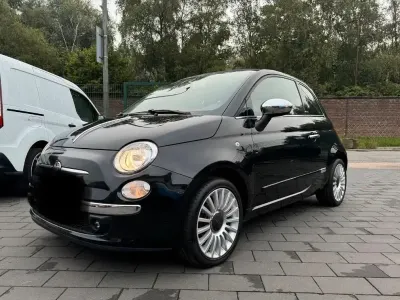 Second-hand Fiat 500C 69 CP (50 kW) 2014 Negru Cabrio