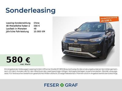 Grenadillschwarz metallic Gebraucht 2025 VW Tayron Life SUV | 41.601 € (Guter Preis)