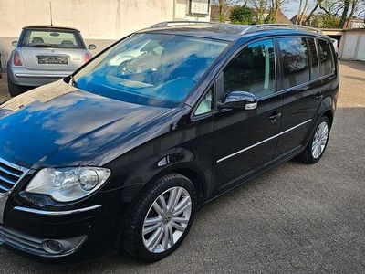 Gebraucht VW Touran Highline 140 PS (102 kW) 2007 Schwarz Van / Kleinbus