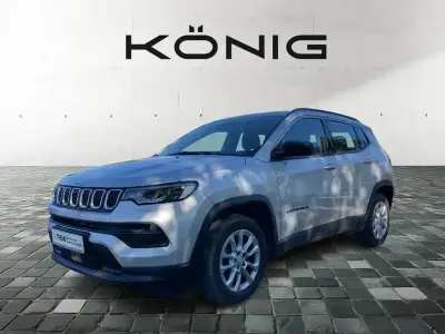 Brugt Jeep Compass Longitude 150 HK (110 kW) 2021 Sølv SUV