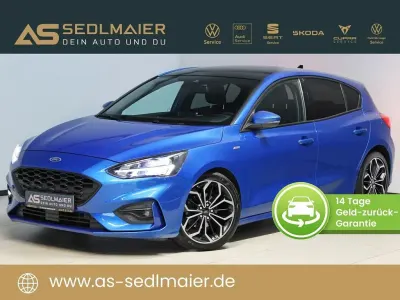 Gebraucht Ford Focus ST-Line 120 PS (88 kW) 2018 Blau Limousine