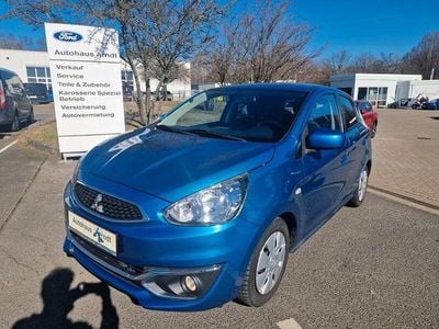 Gebraucht Mitsubishi Space Star Edition+ 80 PS (58 kW) 2016 Blau Kleinwagen