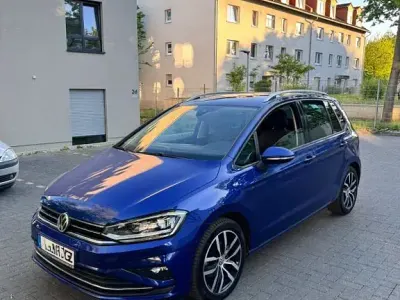 Gebraucht VW Golf Sportsvan Join 116 PS (85 kW) 2018 Blau Van / Kleinbus