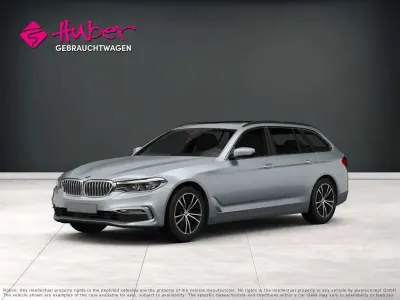 Gebraucht BMW 520 190 PS (139 kW) 2019 Silber Kombi