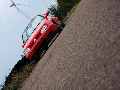 Gebraucht VW Golf 75 PS (55 kW) 2000 Rot Cabrio