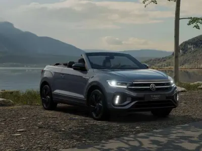 Neu VW T-Roc Cabriolet R-line 150 PS (110 kW) 2026 Rauchgrau schwarz Cabrio