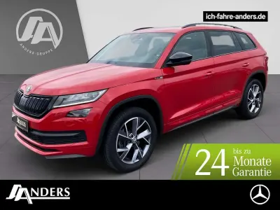 Gebraucht Skoda Kodiaq SportLine 200 PS (147 kW) 2021 Rot velvetrot SUV