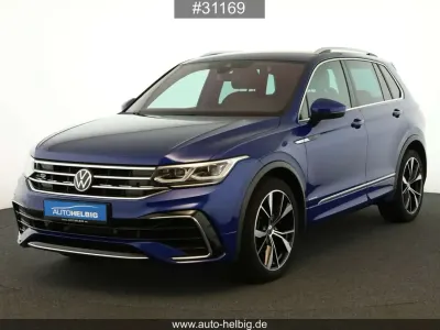 Gebraucht VW Tiguan R-line 150 PS (110 kW) 2022 Lapiz blue metallic SUV