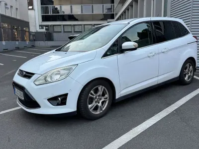 Gebraucht Ford C-MAX 95 PS (69 kW) 2012 Weiß Van / Kleinbus