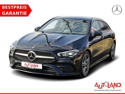 Gebraucht Mercedes CLA220 Shooting Brake AMG line 190 PS (139 kW) 2019 Obsidianschwarz Kombi