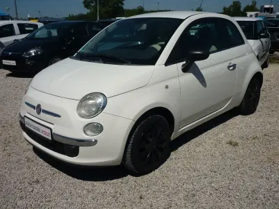 Używany Fiat 500 Pop 69 KM (50 kW) 2009 Biały Kabriolet