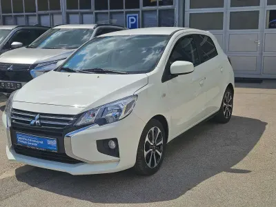 Gebraucht Mitsubishi Space Star Top 71 PS (52 kW) 2021 Islandweiss (s) Kleinwagen