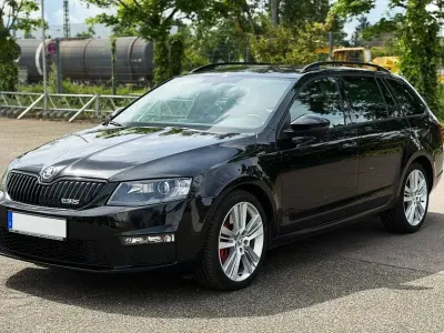 Gebraucht Skoda Octavia vRS 184 PS (135 kW) 2015 Schwarz Kombi