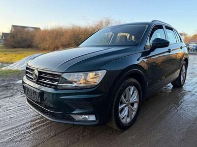 Gebraucht VW Tiguan Trendline 116 PS (85 kW) 2016 Grün SUV