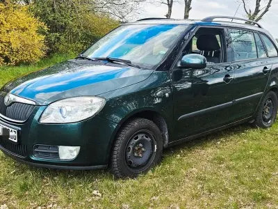 Gebraucht Skoda Fabia Elegance 101 PS (74 kW) 2008 Grün Kombi