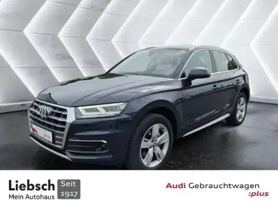 Gebraucht Audi Q5 Sport 190 PS (139 kW) 2020 Mondscheinblau metallic SUV