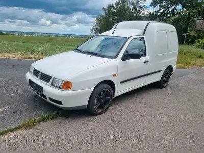 Gebraucht VW Caddy 63 PS (46 kW) 2000 Weiß Van / Kleinbus