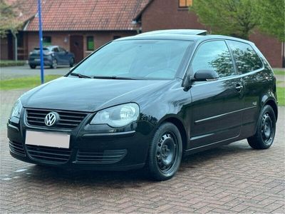 gebraucht VW Polo 9N 1,4 Black Edition Schiebedach Schwarze Himmeldach