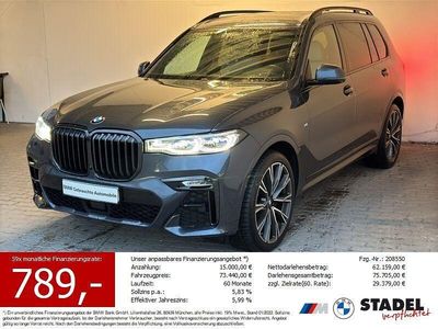 Gebraucht BMW X7 M Sport 340 PS (250 kW) 2021 Grau SUV